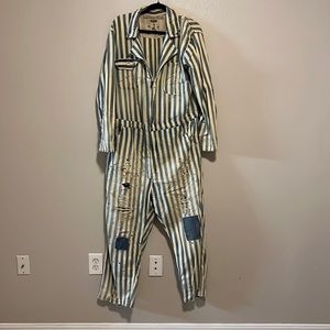 Magnolia Pearl striped jumpsuit